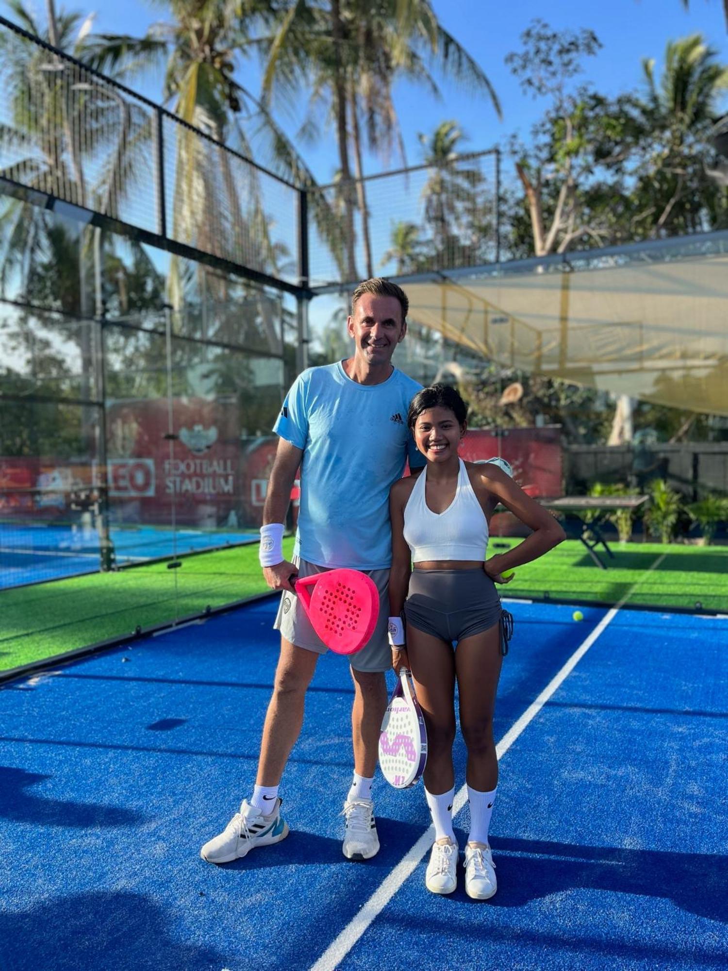Phangan Padel Club Hotel Bantaj Kültér fotó